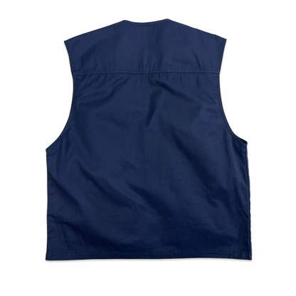 Vintage Navy Utility Vest M