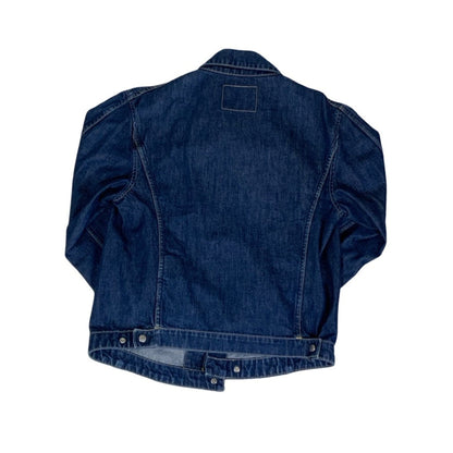 Vintage 90s Levi's Engineered Jeans Pop Button Denim Lightweight Shirt Jacket S