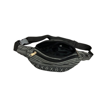 Vintage Multicolour Woven Bum Bag