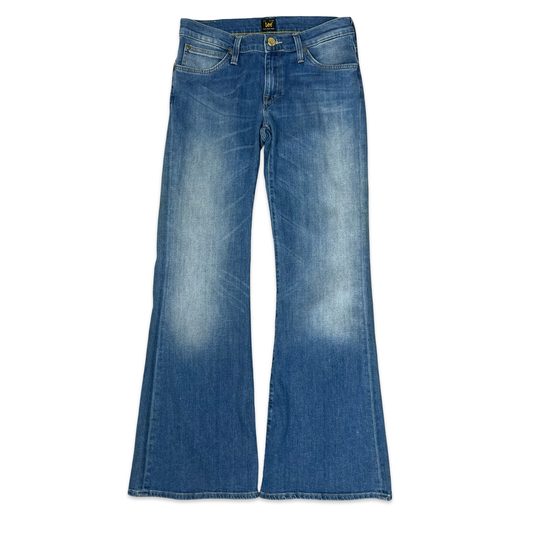 Lee Flared Blue Jeans 10