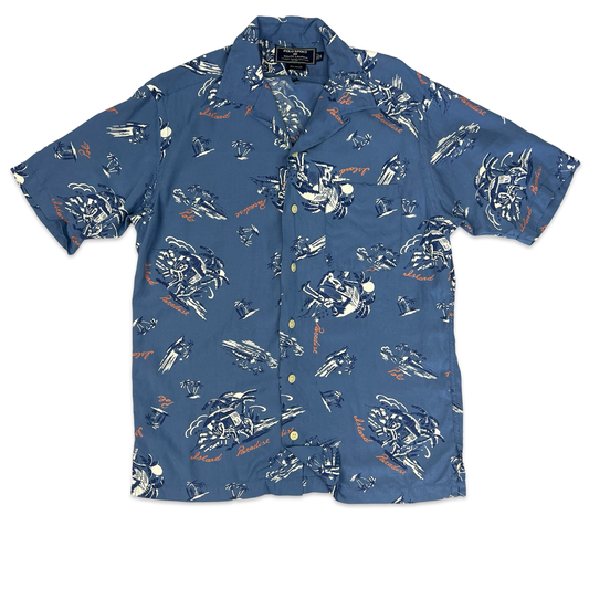 Polo Sport Ralph Lauren Blue Aloha Shirt M