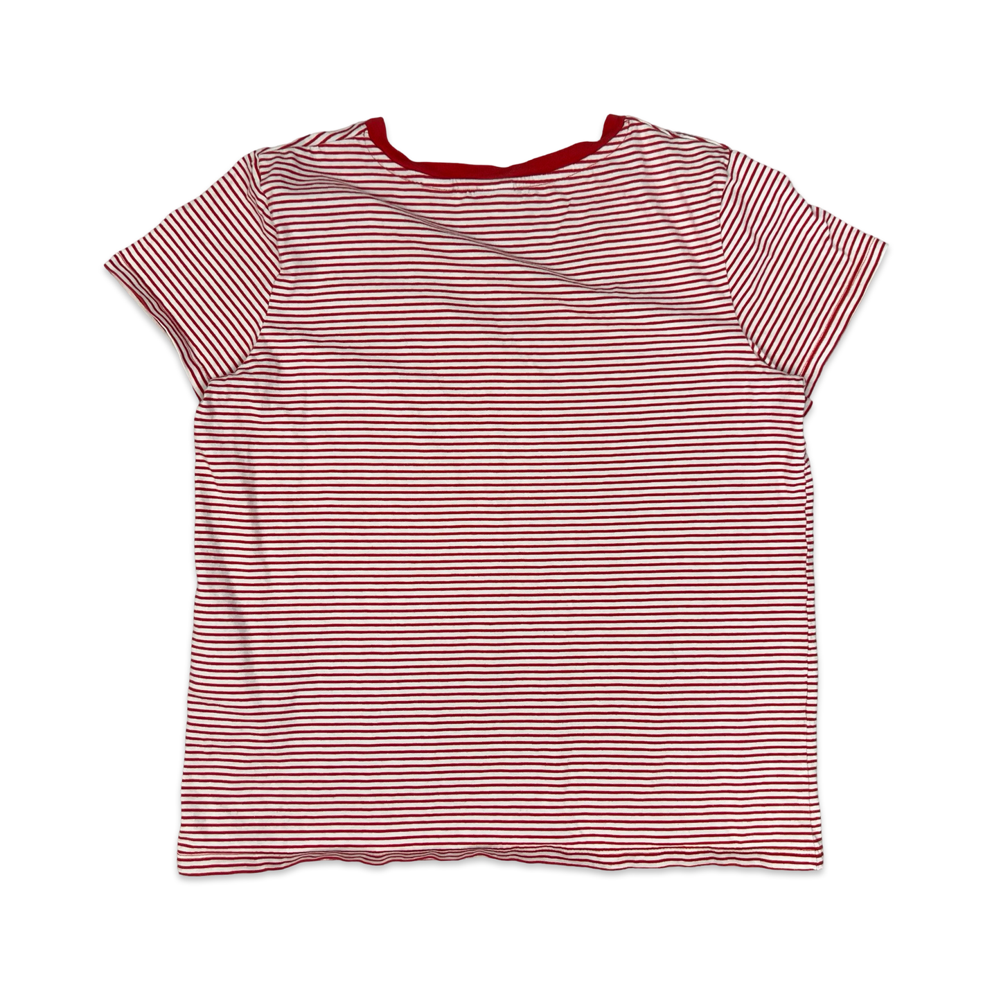 Levi's Red & White Striped Top 16