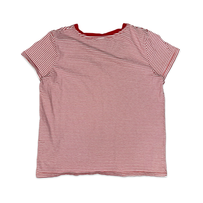 Levi's Red & White Striped Top 16