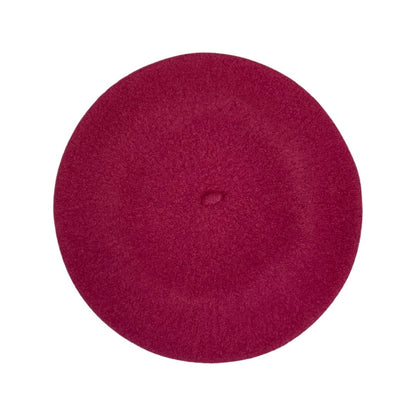 Vintage Raspberry Pink Beret