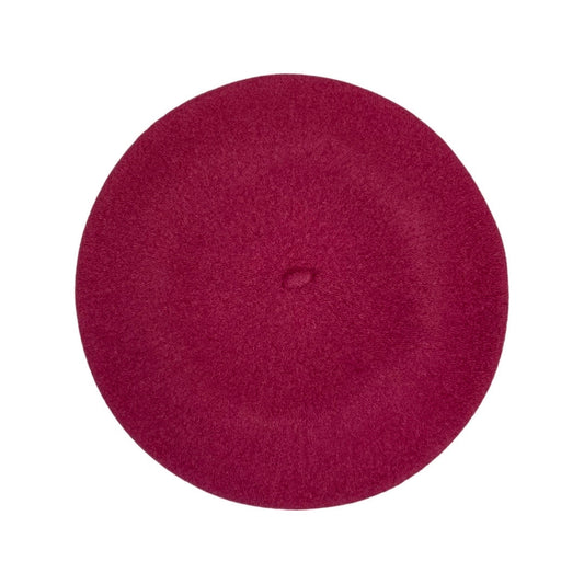 Vintage Raspberry Pink Beret