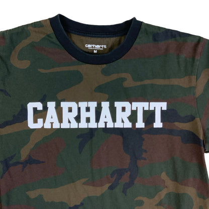 Carhartt Spell Out Camo T-Shirt S M