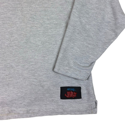 Vintage 90s Hiphop Graffiti Grey Sweatshirt M L