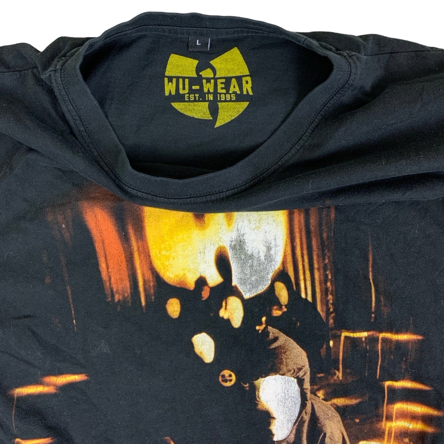Vintage 2005 'Wu-Wear' Wu-Tang Clan Masks Graphic Rap Band Tee S M