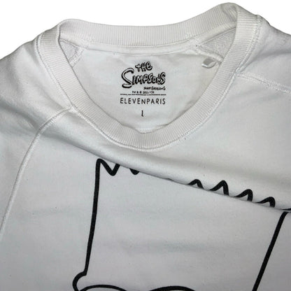 Vintage 90s 'The Simpsons' Bart Simpson Cartoon Graphic Sweatshirt S M