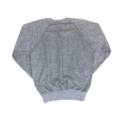 Vintage 90s 'Sweat Trends' Grey 'Scotland's for me!' Spell-Out Graphic Sweatshirt S M