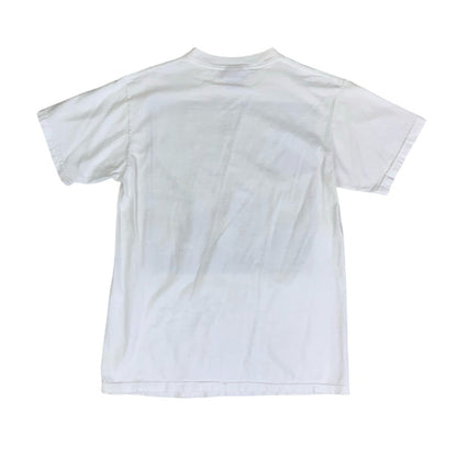 Vintage 90s 'Oneita Power-T' Pre-Shrunk White Gecko Maui Hawaii Kauai Graphic T-Shirt S