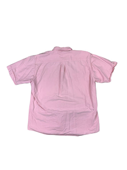 Light Pink Carhartt Short Sleeved Work Wear Shirt L XL