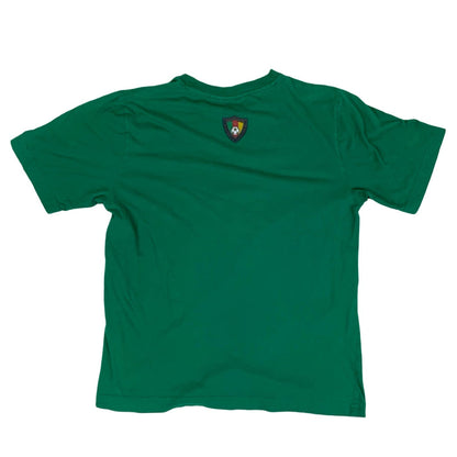 Vintage PUMA Grafishch Yellow Green Lion T-shirt S M