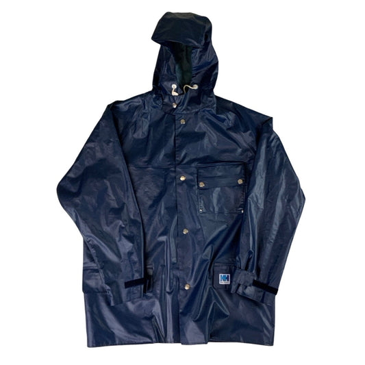 Vintage Navy Helly Hansen Sailing Rain Jacket M