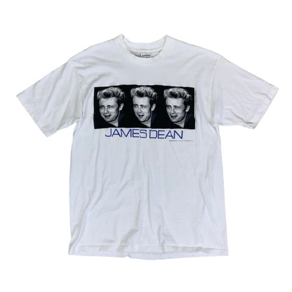 Vintage 90s 'Painted Lady' White Single Stitch James Dean Graphic T-Shirt S