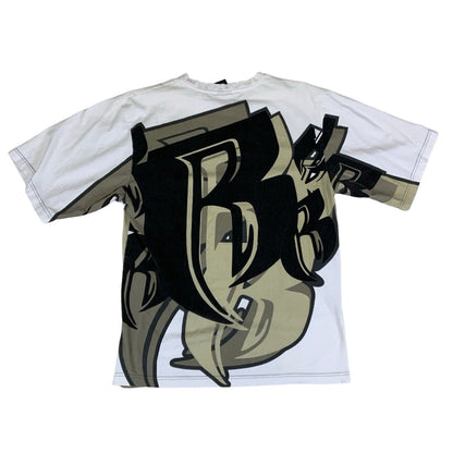 Vintage 90s RARE Streetwear DMX Ruff Riders Graphic Hip Hop T-shirt L XL