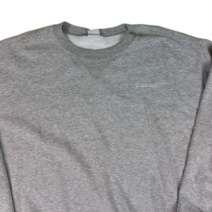 Grey Carhartt Long Sleeved Sweatshirt XL 2XL