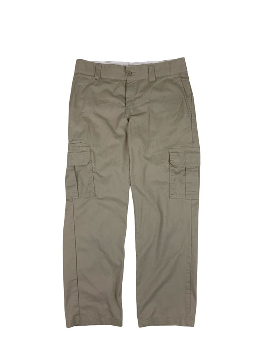 Dickies Beige Cargo Work Wear Trousers 33W
