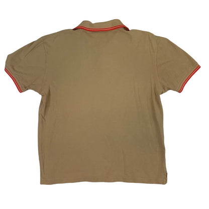 Vintage Fred Perry Cream Short Sleeved Polo Shirt M L
