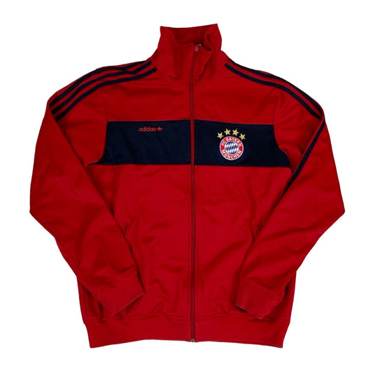 Adidas Original Bayern Munich 2012-2013 Red Track Jacket M L