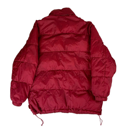 Vintage 90s Umbro Puffer Red Jacket L XL