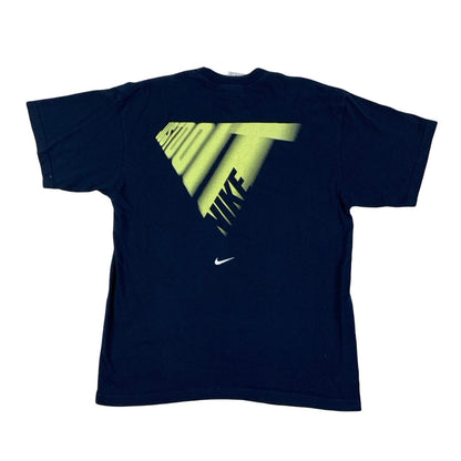 Nike T-Shirt Navy Graphic Print M L