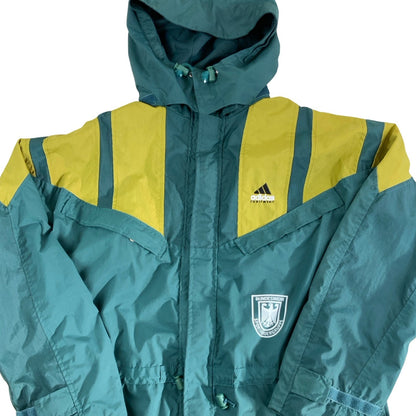 Vintage Green Adidas Equipment Long Outdoor Jacket L XL