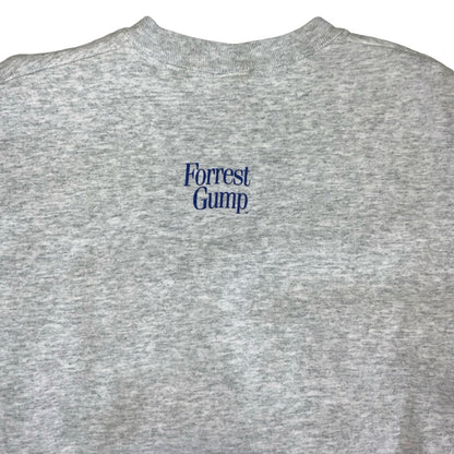 Vintage 90s 'Paramount Pictures' Grey Forest Gump Bench 'Miracles Happen Everyday' Graphic Sweatshirt S M