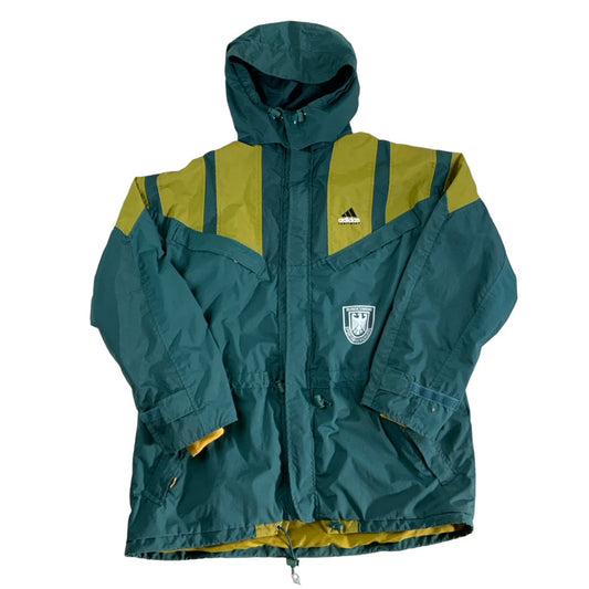 Vintage Green Adidas Equipment Long Outdoor Jacket L XL