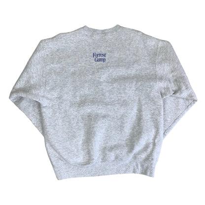 Vintage 90s 'Paramount Pictures' Grey Forest Gump Bench 'Miracles Happen Everyday' Graphic Sweatshirt S M