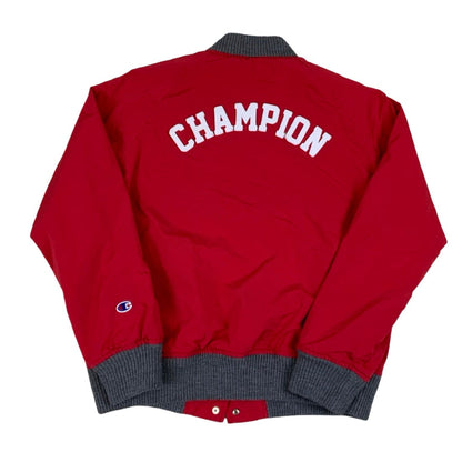 Vintage 90s Champion Women's Red Track Jacket M L