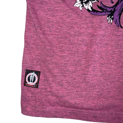 Vintage 90s O'Neill Pink Surf Graphic Short Sleeved T-Shirt M L