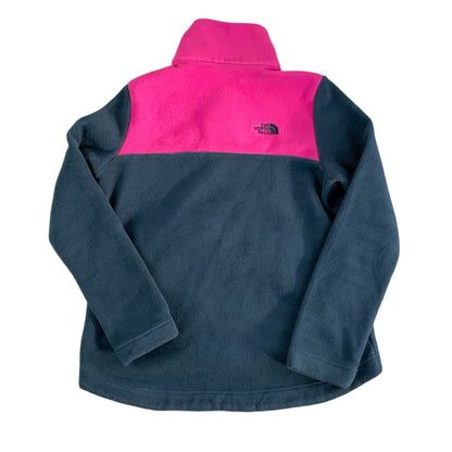 Vintage Pink and Navy The North Face Colour Blocked Fleece 8 10