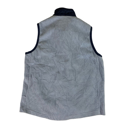 Y2K Light Blue Body Warmer Vest M L