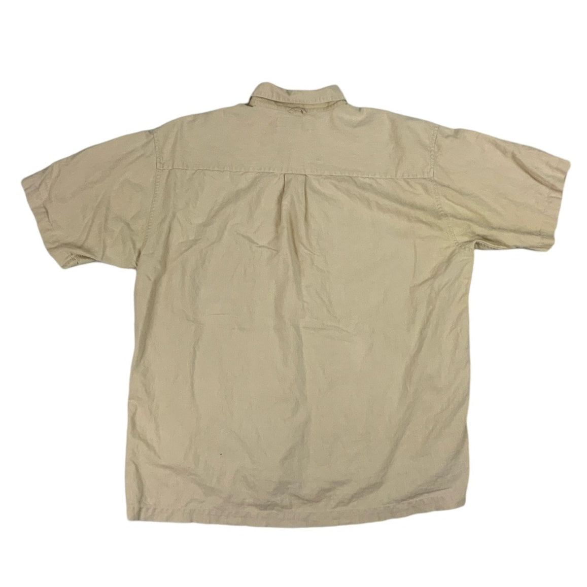Vintage Timberland Tan Short Sleeved Shirt M L