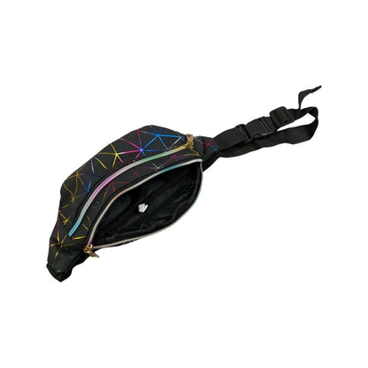 Vintage Multicolour Vinyl Bum Bag