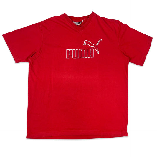 Vintage Y2K Puma Printed Logo Tee