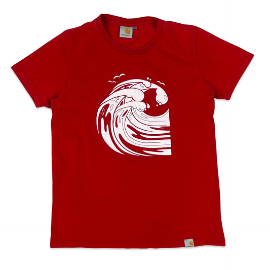 Carhartt Red Graphic Tee XS S