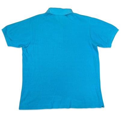 Vintage 80s Chemise Lacoste Light Blue Polo Shirt M L