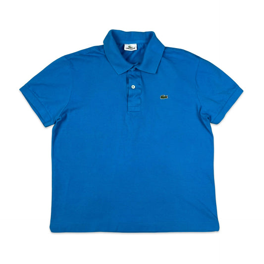 Lacoste Blue Polo Shirt S M