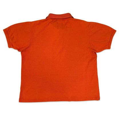 Lacoste Orange Polo Shirt M L