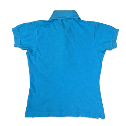 Vintage 80s Chemise Lacoste Blue Polo Shirt 6 8