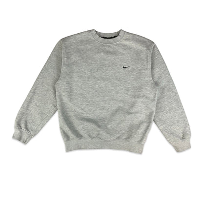 Y2K Light Grey Nike Jumper M