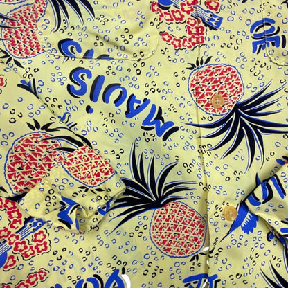RARE VTG SUN SURF TOYO 40s 50s STYLE HAWAIIAN ALOHA SHIRT RAYON ROCKABILLY 38”