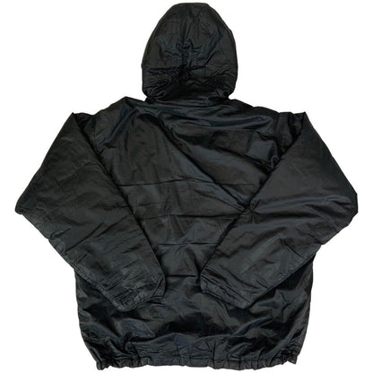 00s Black Patagonia Zip-Up Windbreaker Hooded Outdoor Jacket XXL