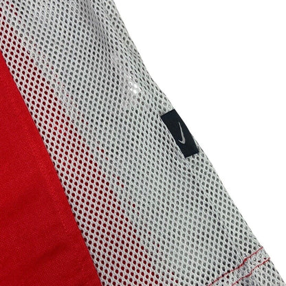 Vintage 90s Red & Silver Nike Barcode Original Tanktop Vest Large
