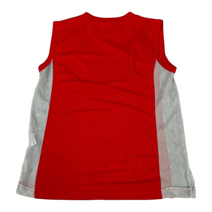 Vintage 90s Red & Silver Nike Barcode Original Tanktop Vest Large