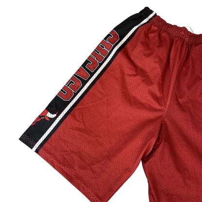 Vintage 90s Adidas Miami Heat x Chicago Bulls NBA Mesh Basketball Shorts Large