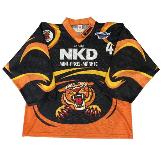 Black, Orange & Yellow Eissportverein Bayreuth e.v. Eishockey Jersey XXXL