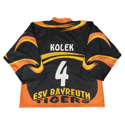 Black, Orange & Yellow Eissportverein Bayreuth e.v. Eishockey Jersey XXXL